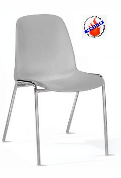 sedia monoscocca plastica